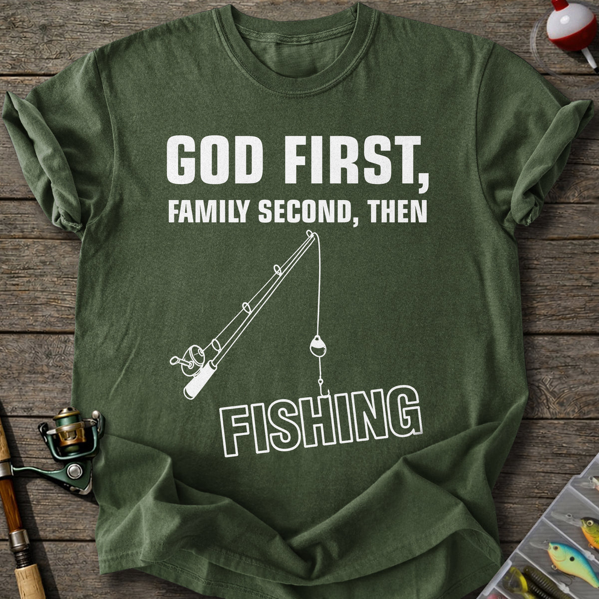 God First Fishing T-Shirt