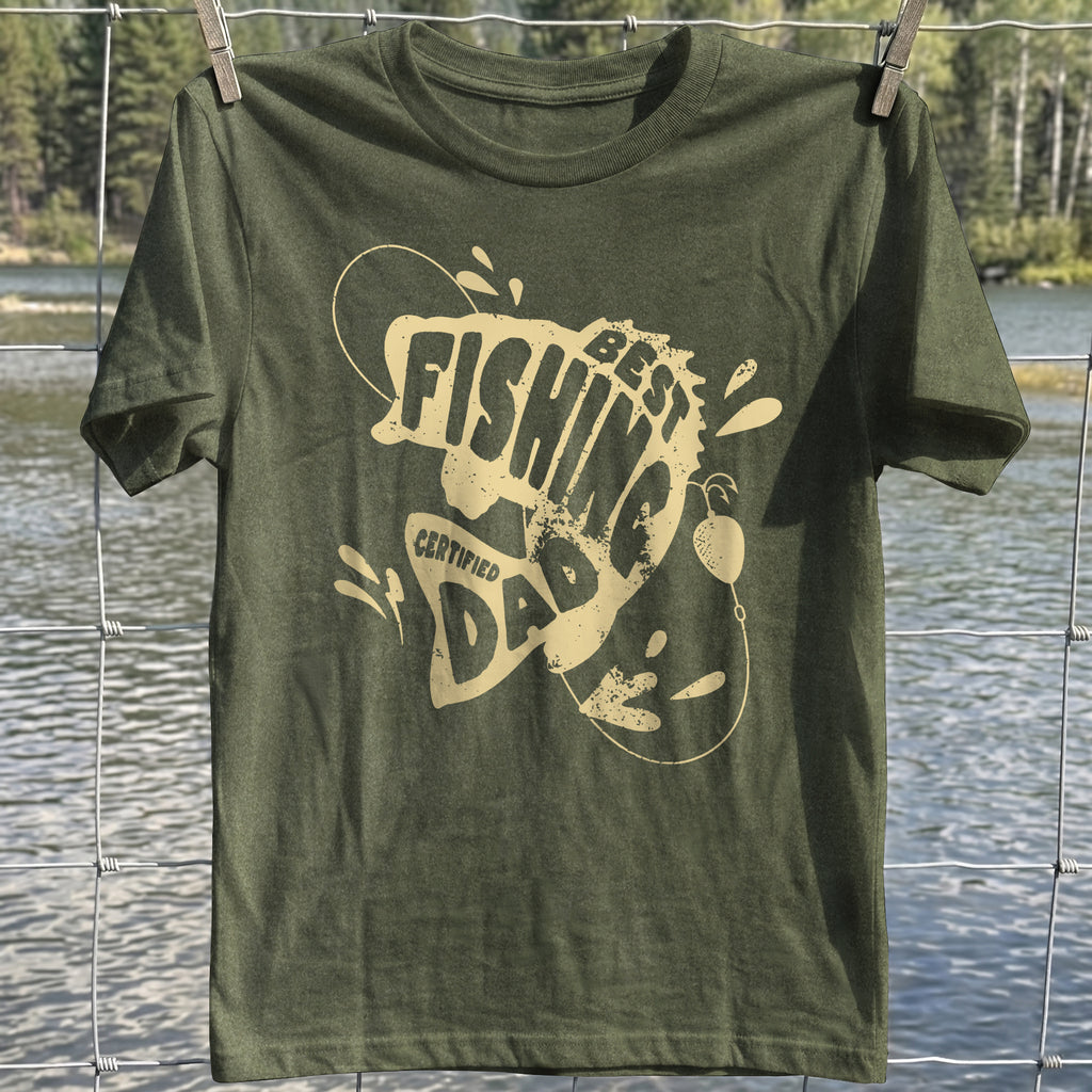 Certified Fishing Dad T-Shirt