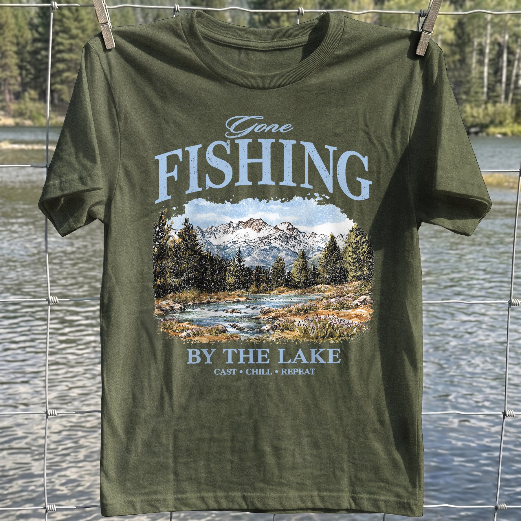 Gone Fishing T-Shirt