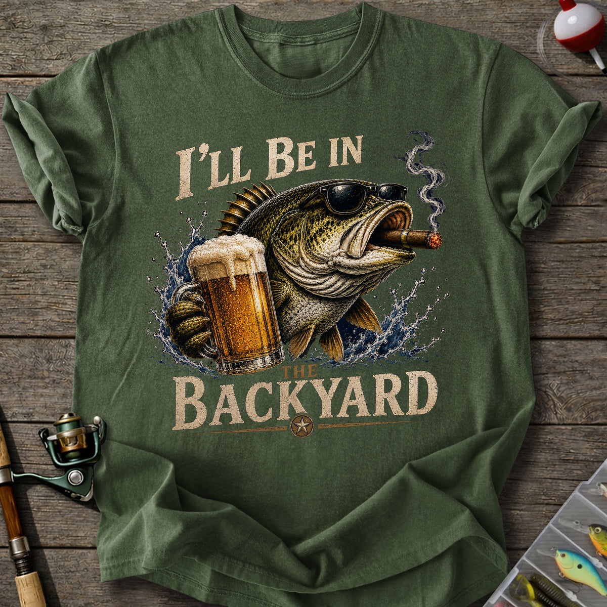 Backyard Bass T-Shirt