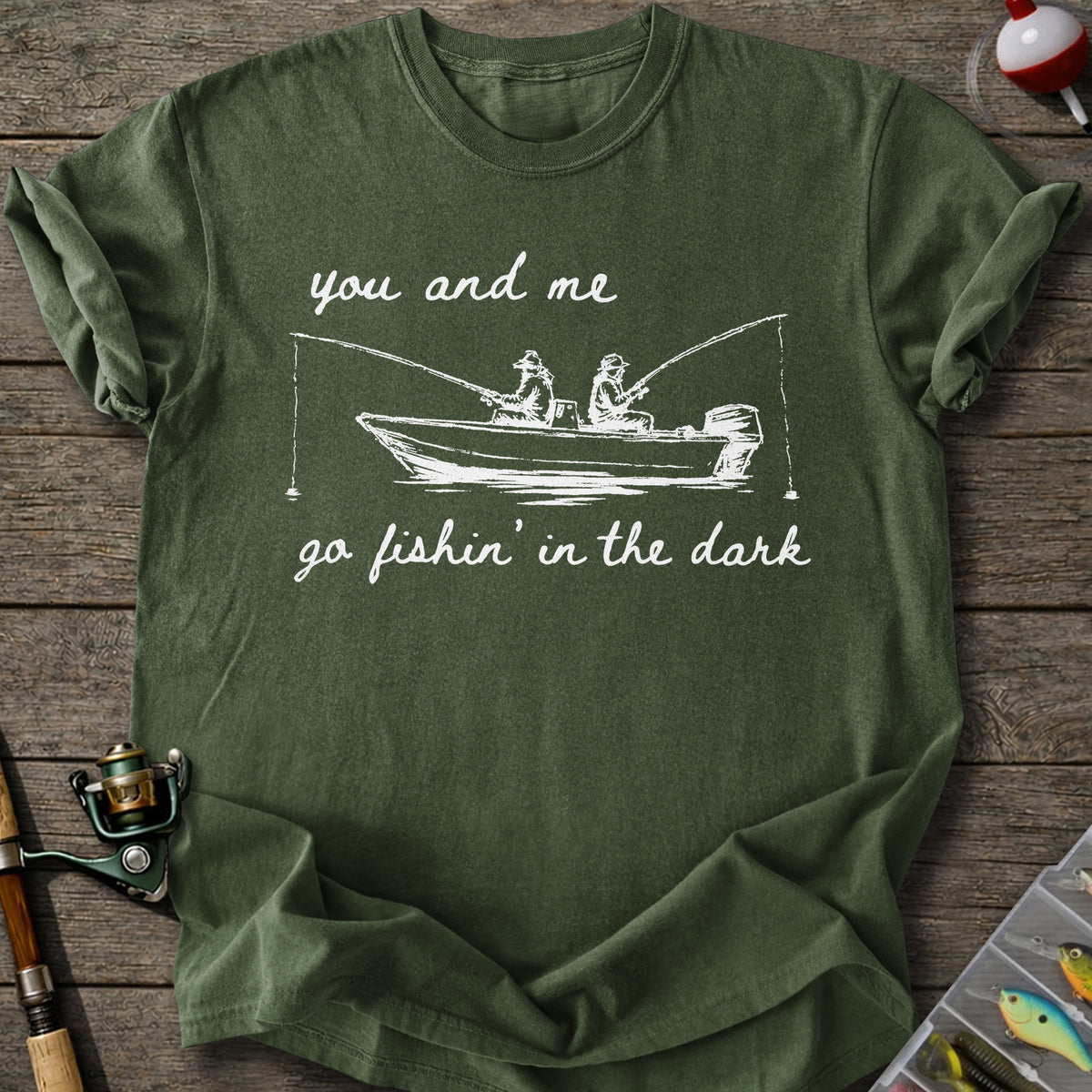 You & Me Fishing T-shirt