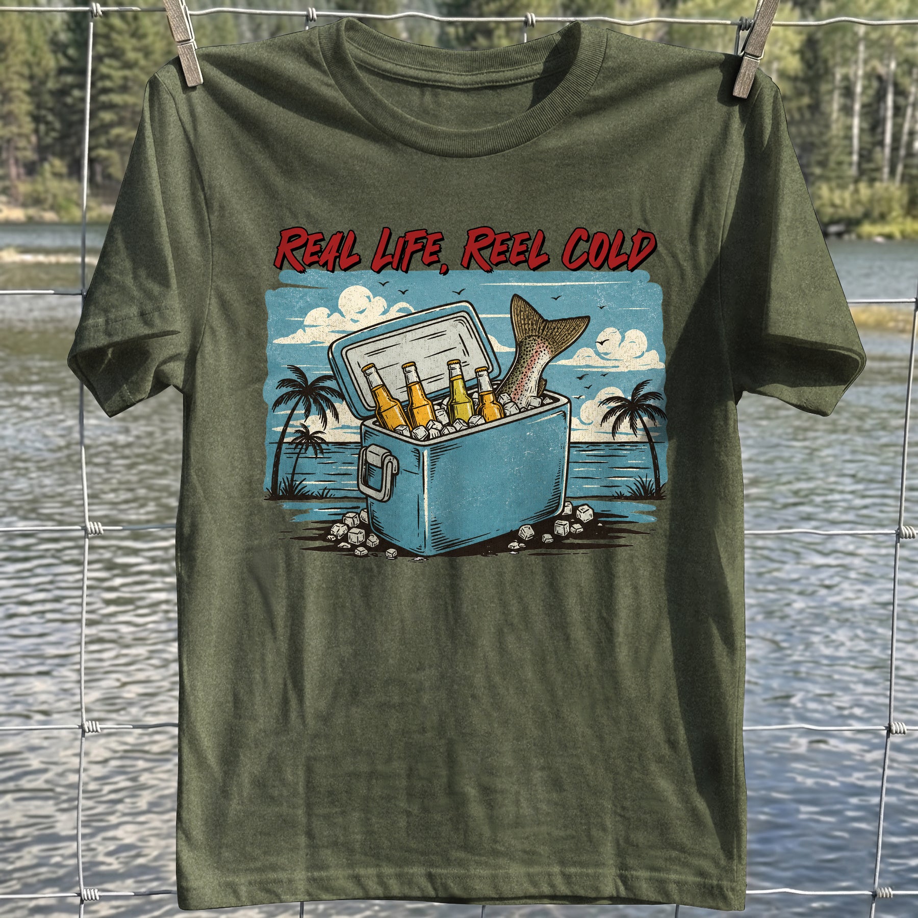 Cold Beer Cooler T-Shirt
