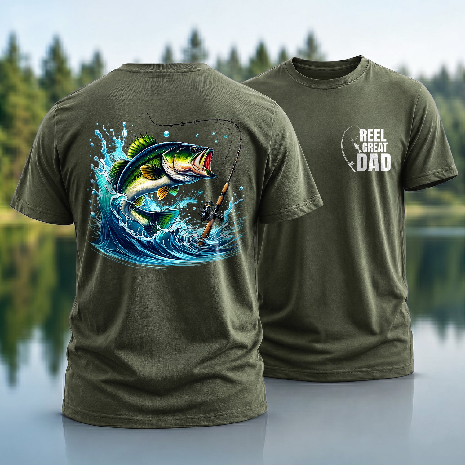 Reel Great Dad T-Shirt