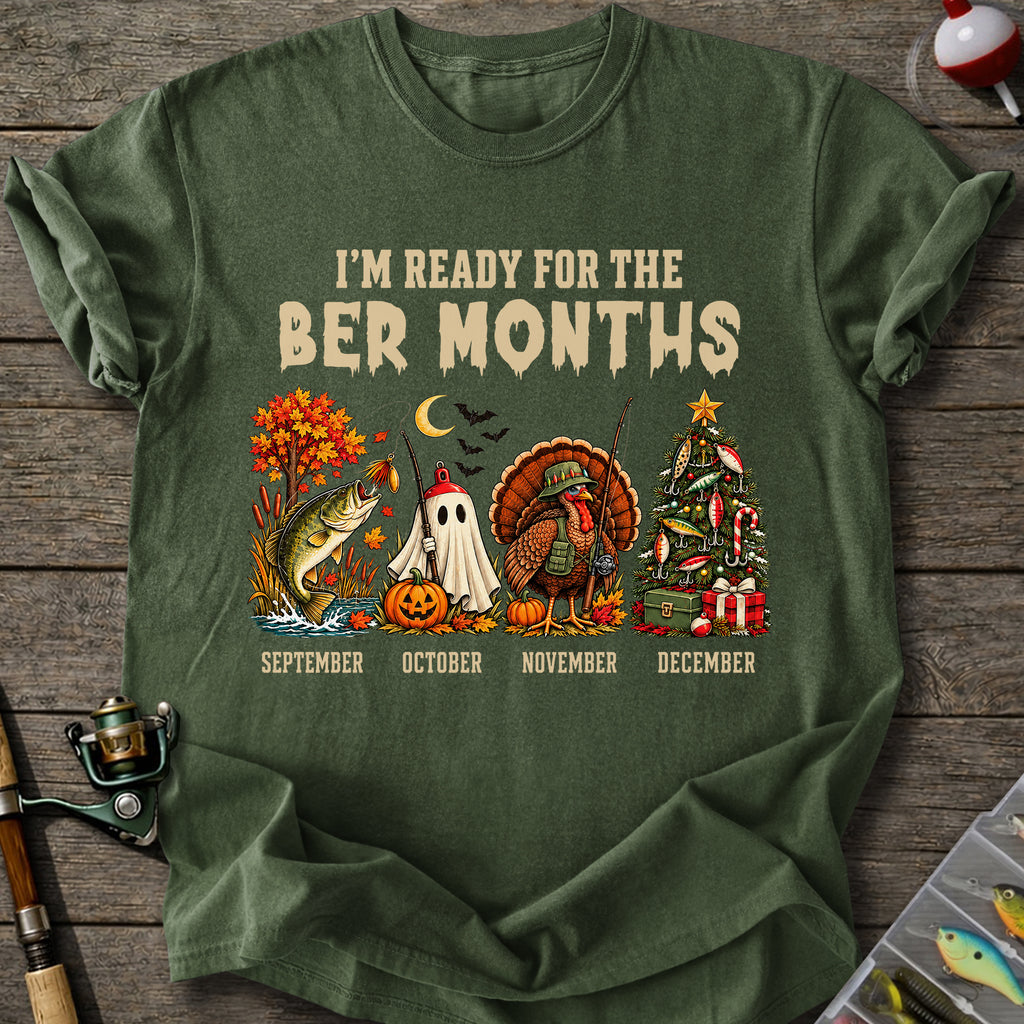 Ber Months Fishing T-Shirt