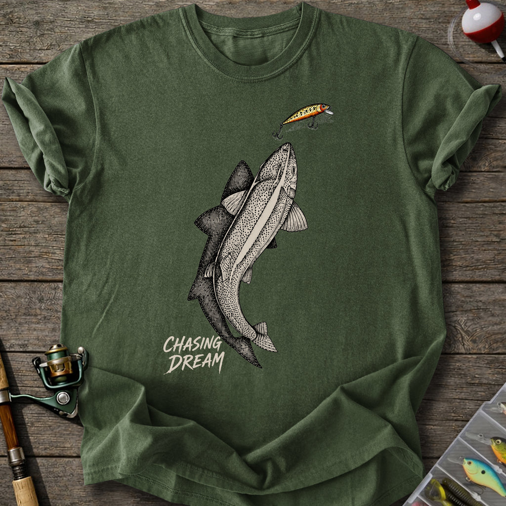 Lure Chasing Trout T-Shirt