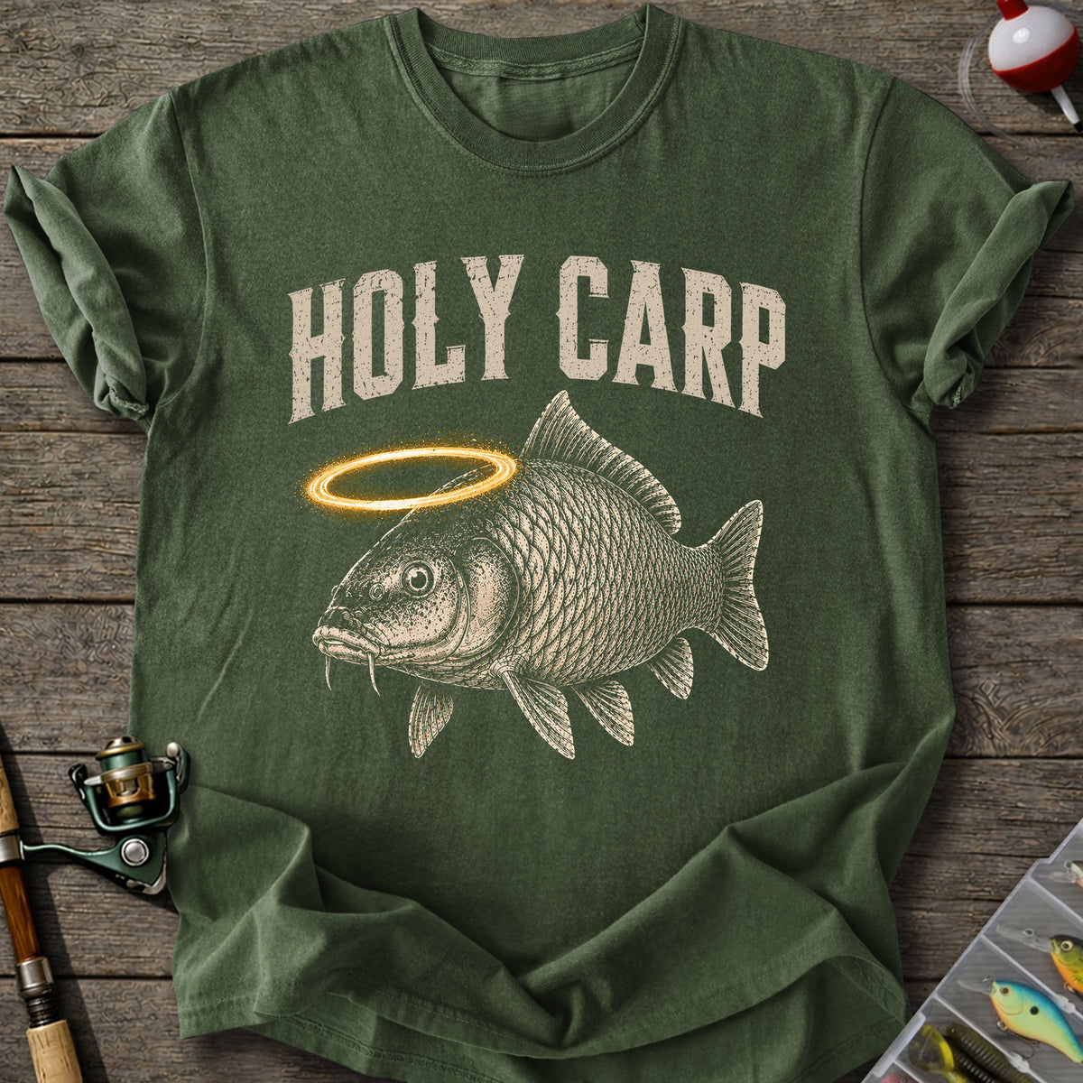 Holy Carp Fishing T-Shirt