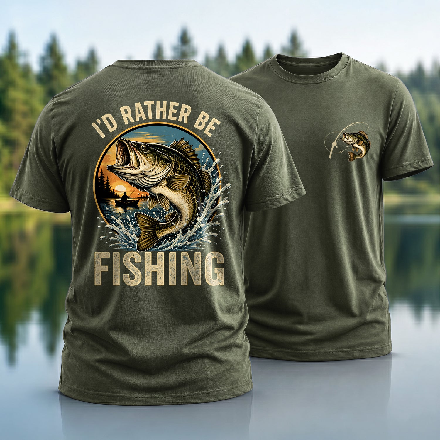 Golden Hour Bass T-Shirt