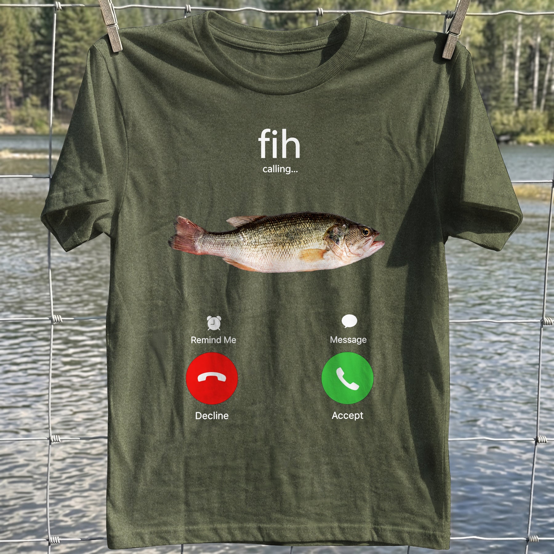 Fishing Calling T-Shirt