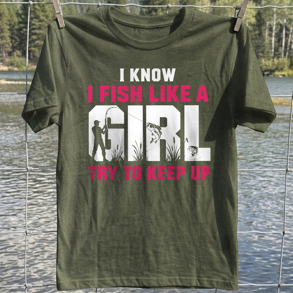 Fish Like Girl T-shirt