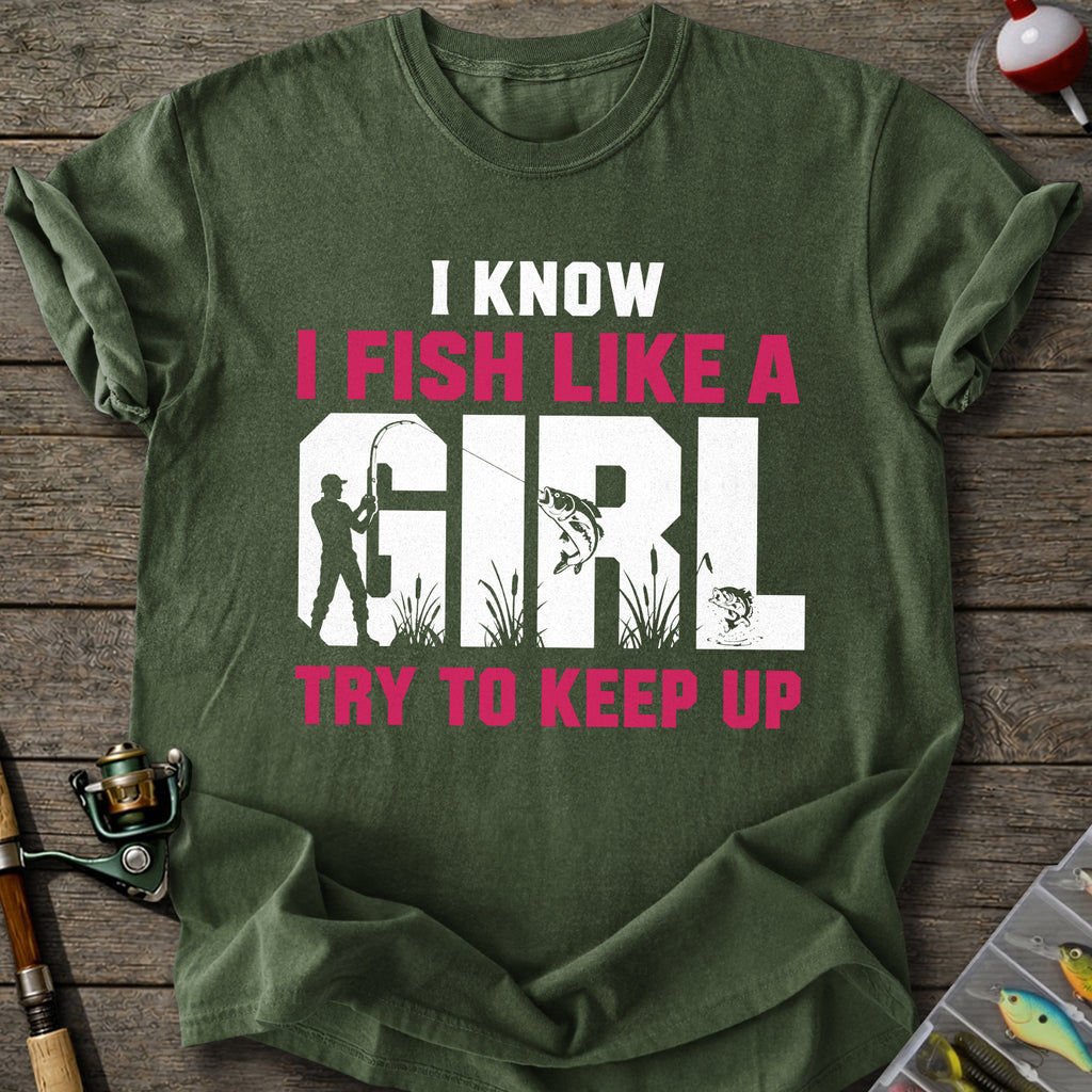 Fish Like Girl T-shirt