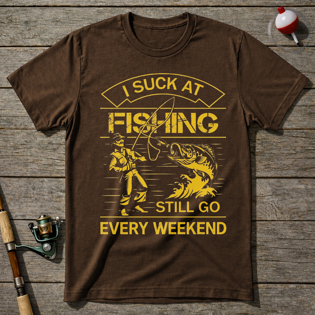 I Suck At Fishing T-Shirt