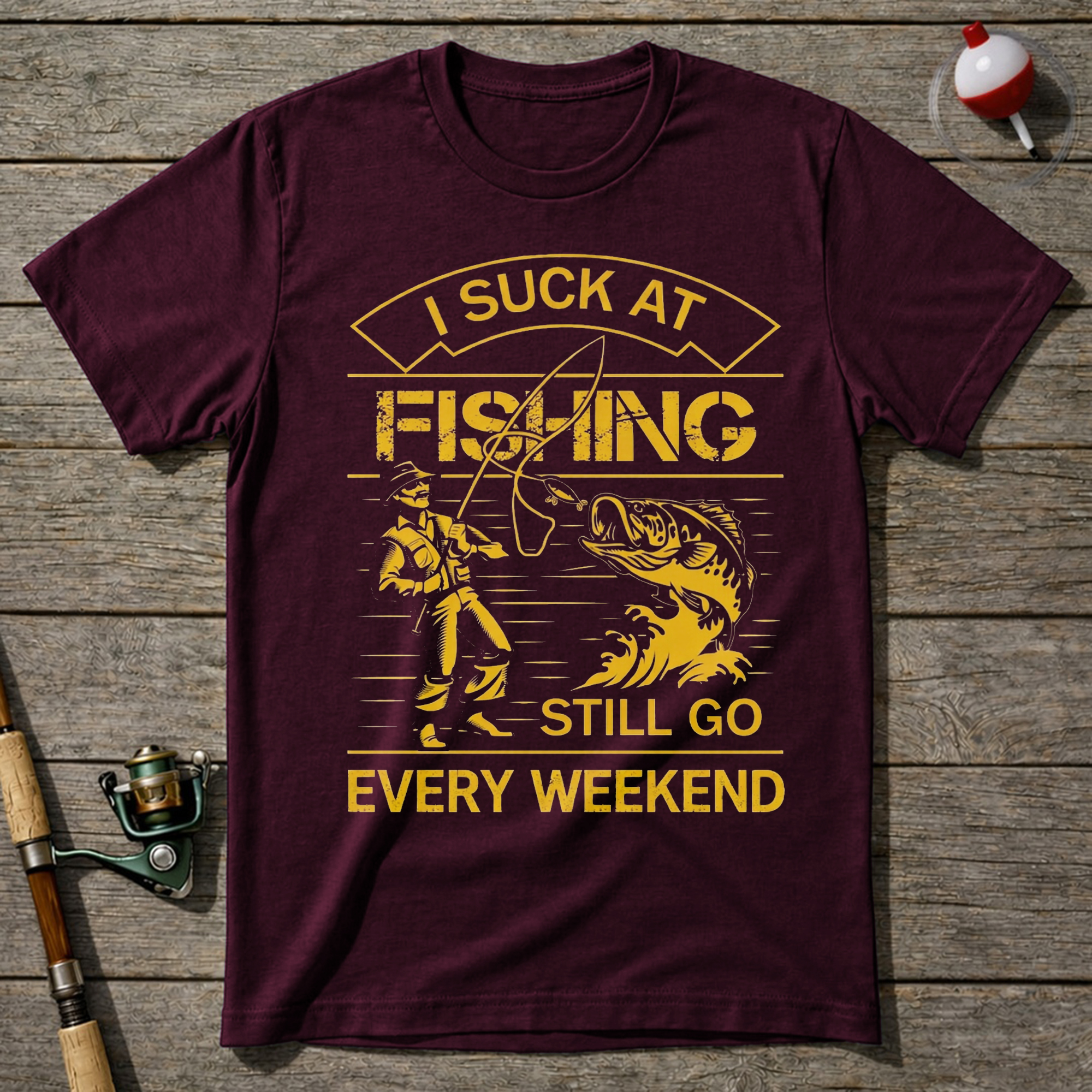 I Suck At Fishing T-Shirt