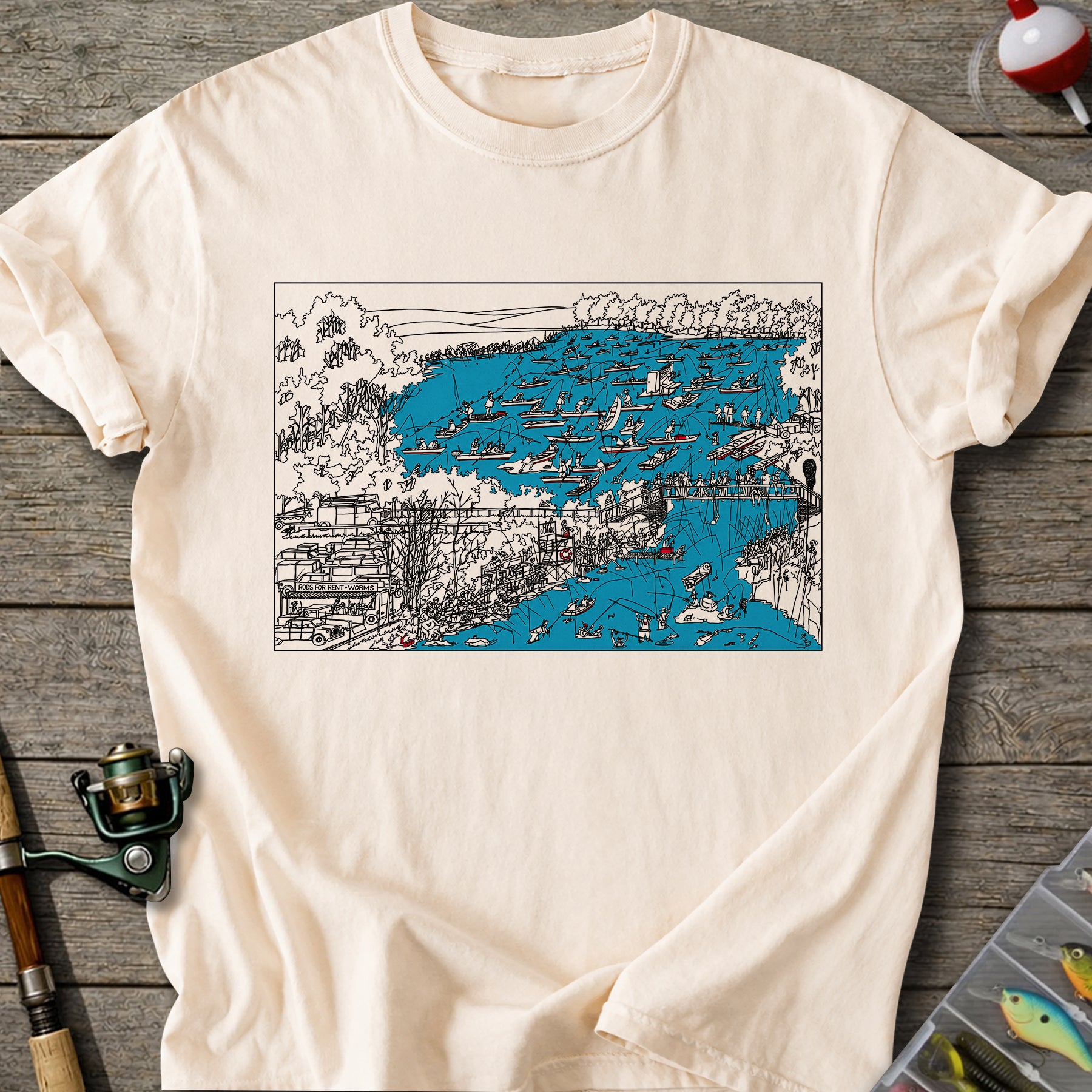 Combat Fishing T-Shirt
