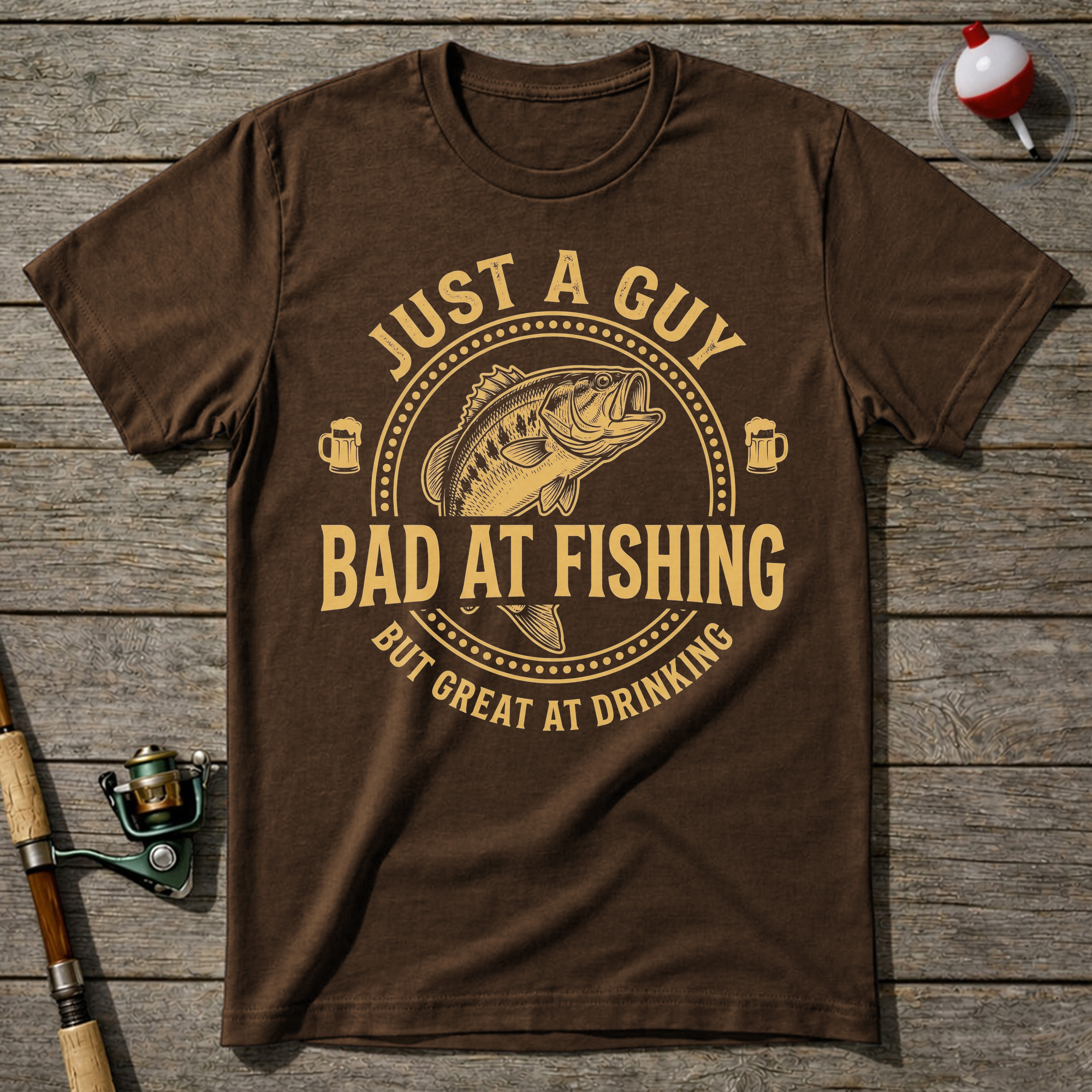 Just A Guy Bad At Fishing T-Shirt