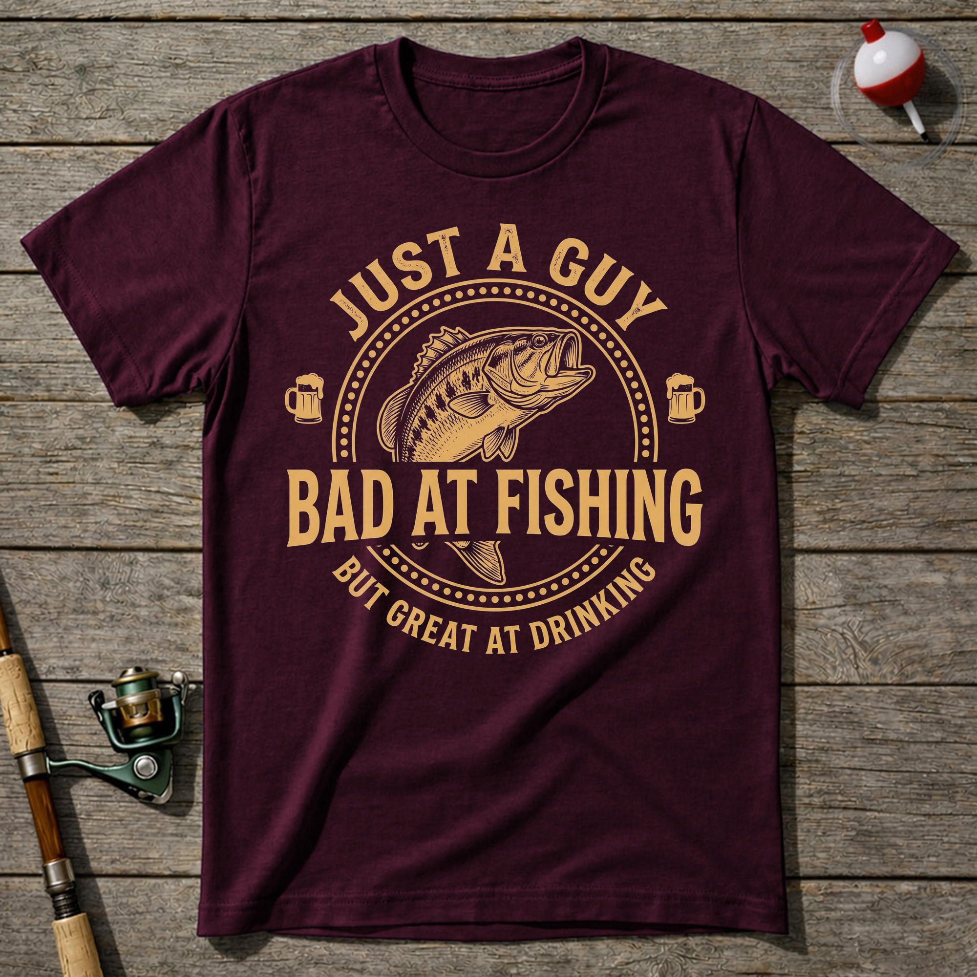 Just A Guy Bad At Fishing T-Shirt
