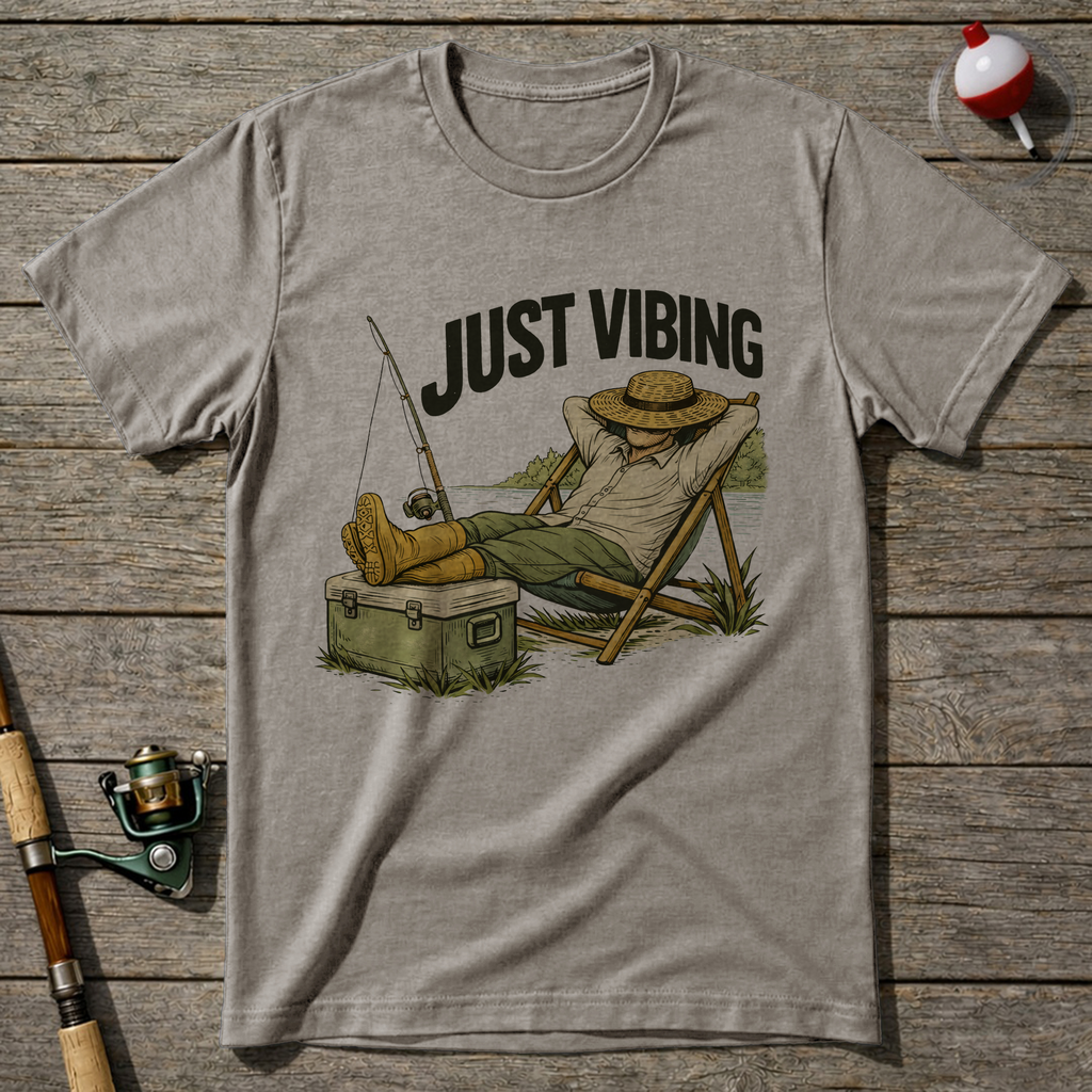 Just Vibing T-Shirt — Sand