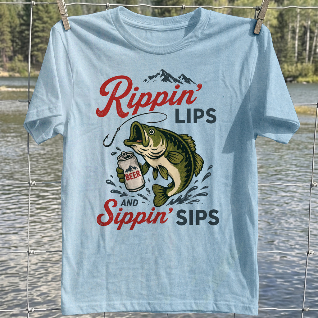 Lips Sips T-shirt