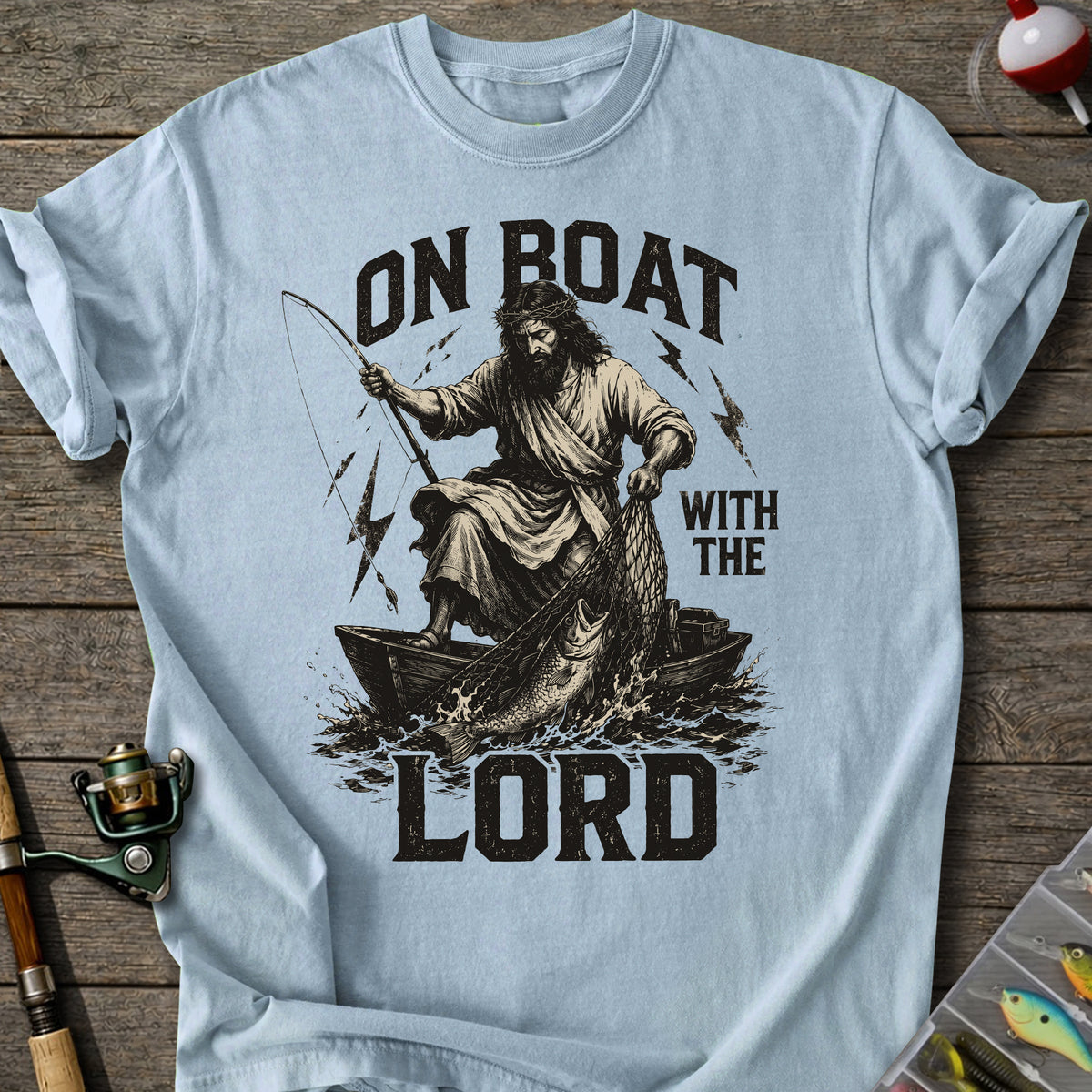 On Boat With the Lord T-shirt
