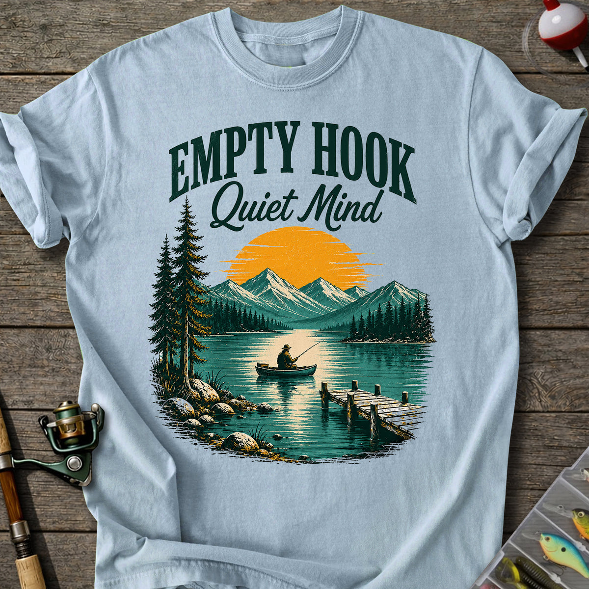 Empty Hook Quiet Mind T-shirt