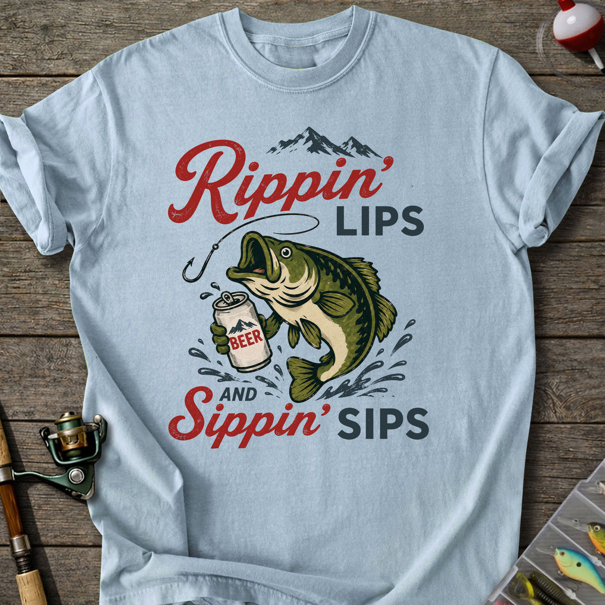 Lips Sips T-shirt