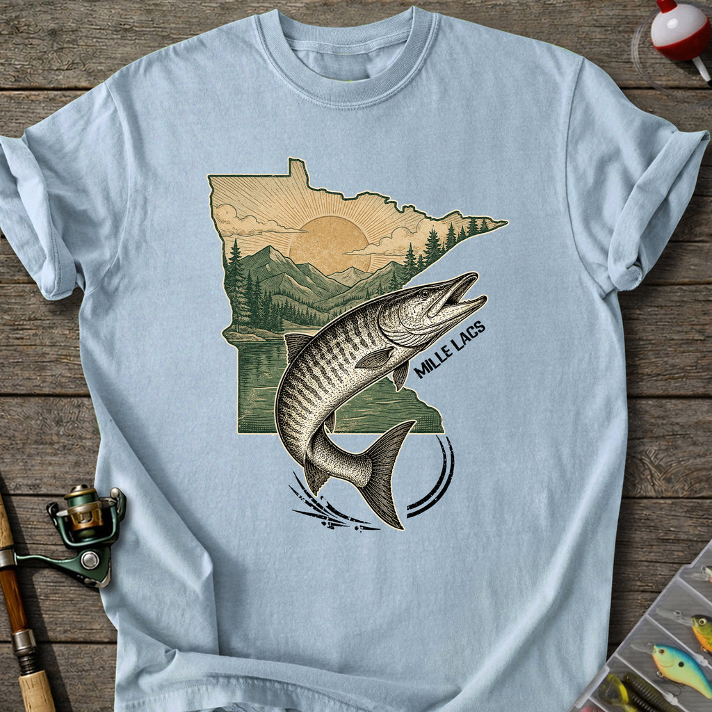 Mille Lacs Fishing T-Shirt