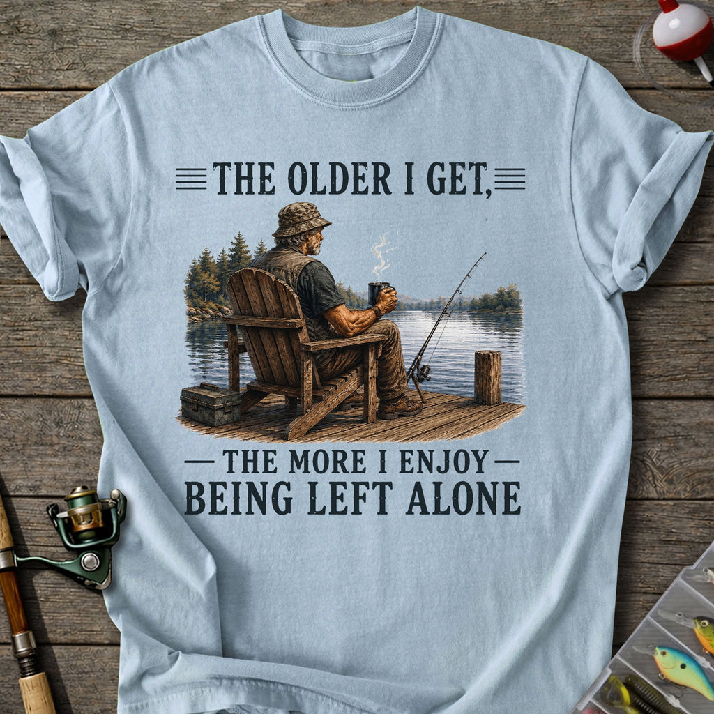 Left Alone Fishing T-Shirt
