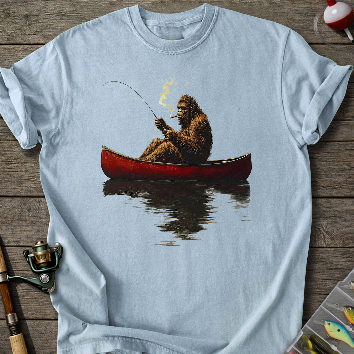 Sasquatch Canoe T-shirt