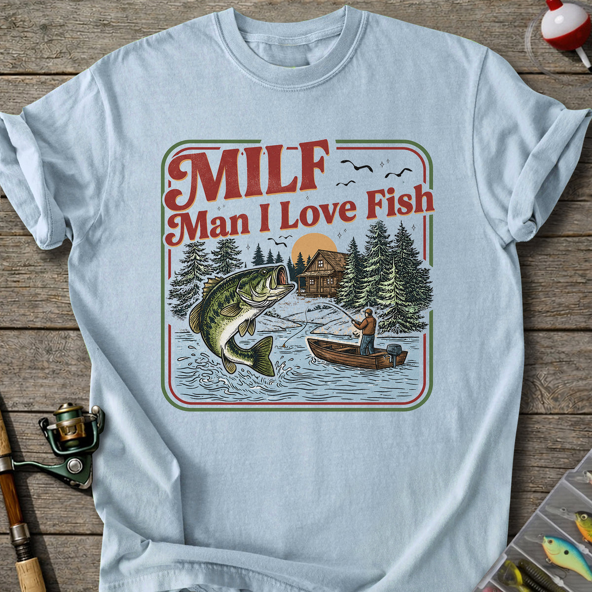 MILF Fishing Life T-Shirt