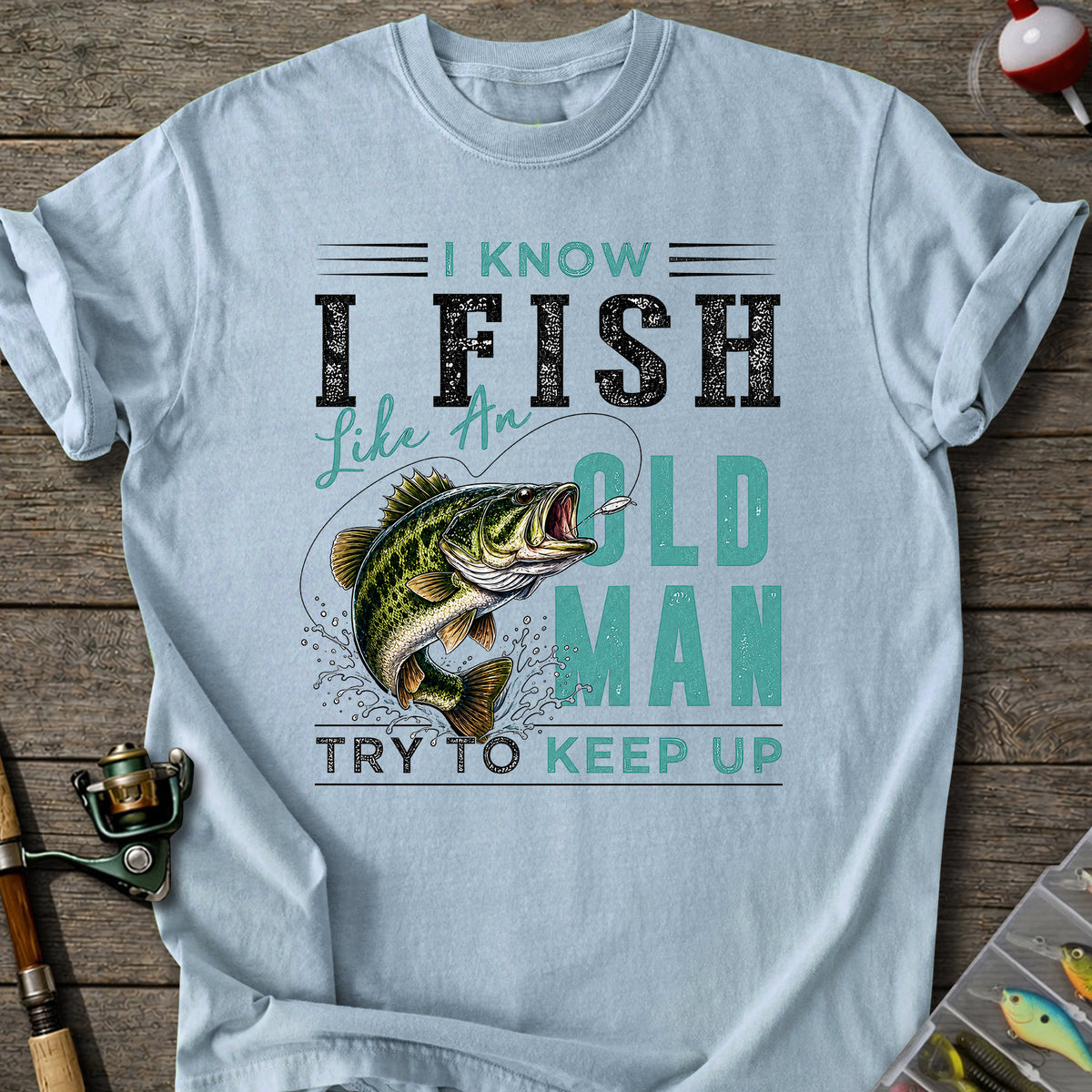 Old Man Fish T-Shirt