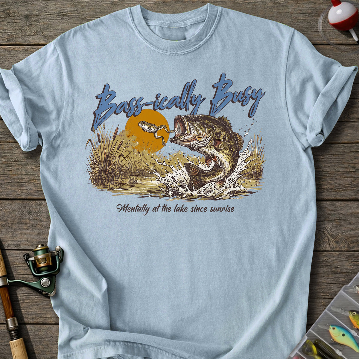 Bass-ically Busy Tshirt