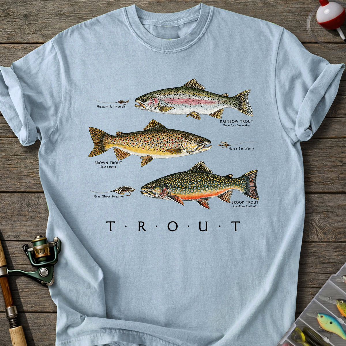 Trout Species Guide T-Shirt
