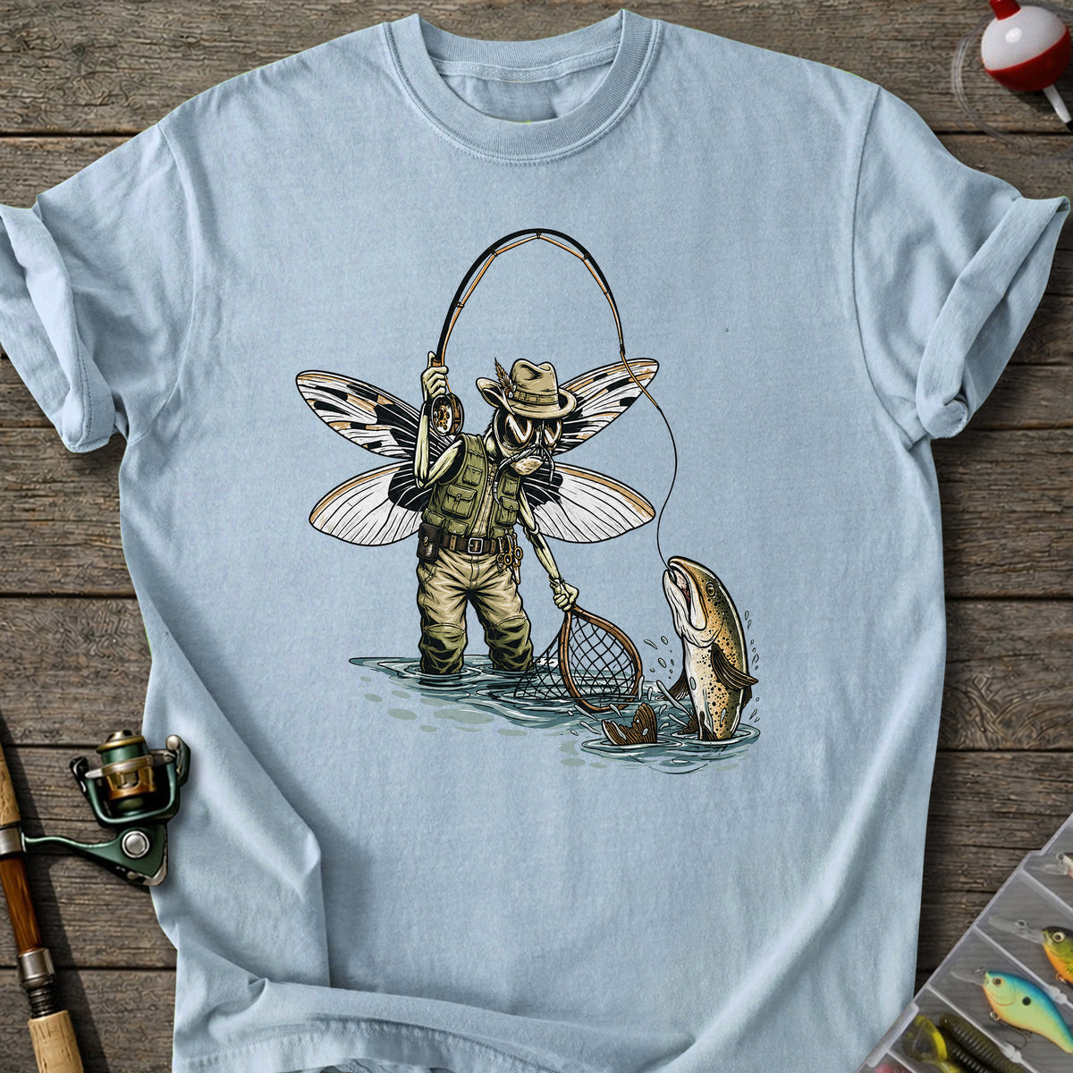 Fly Fishing Mayfly T-Shirt