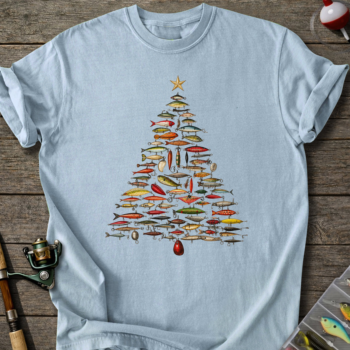 Christmas Lure Tree T-Shirt