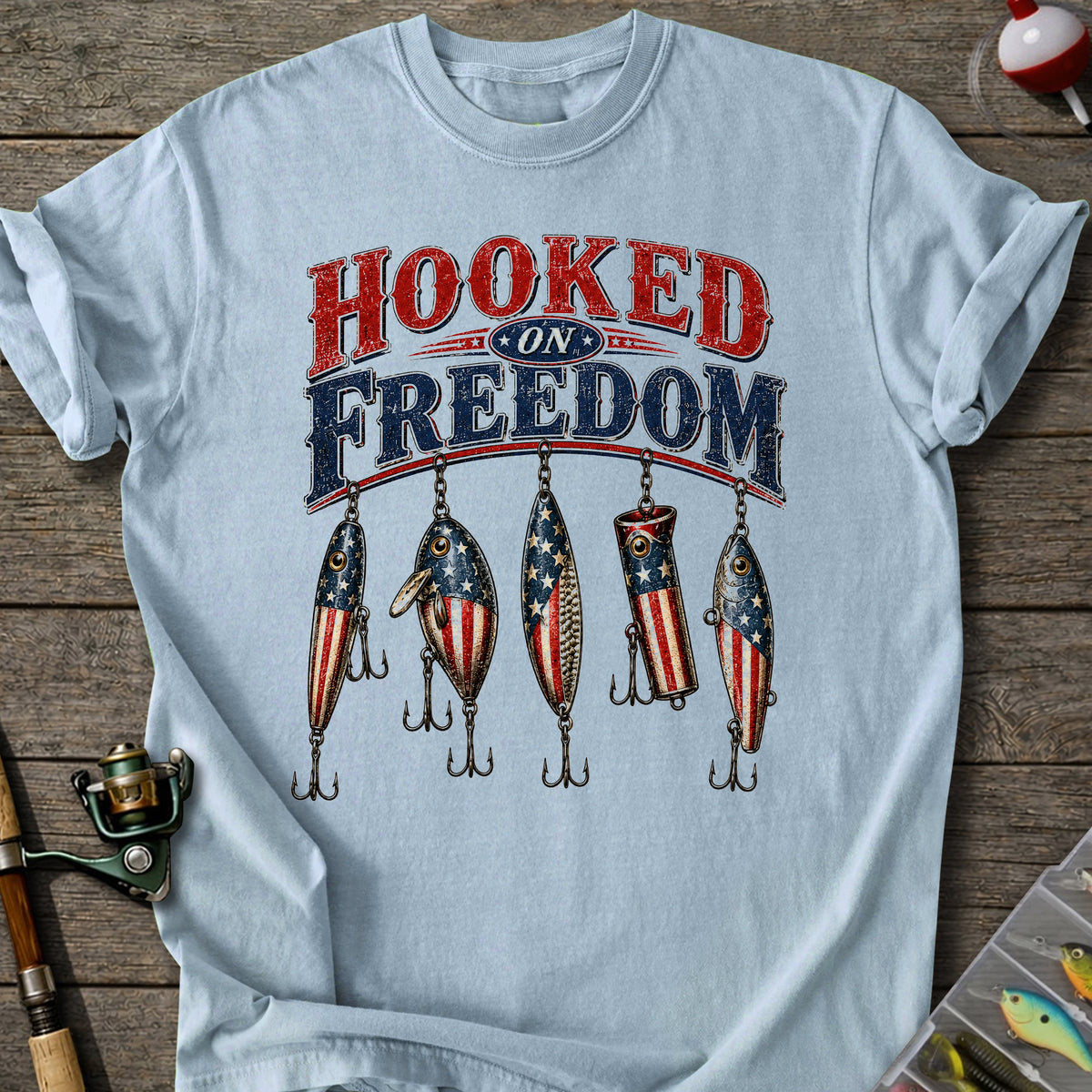 USA Fishing Lure T-Shirt