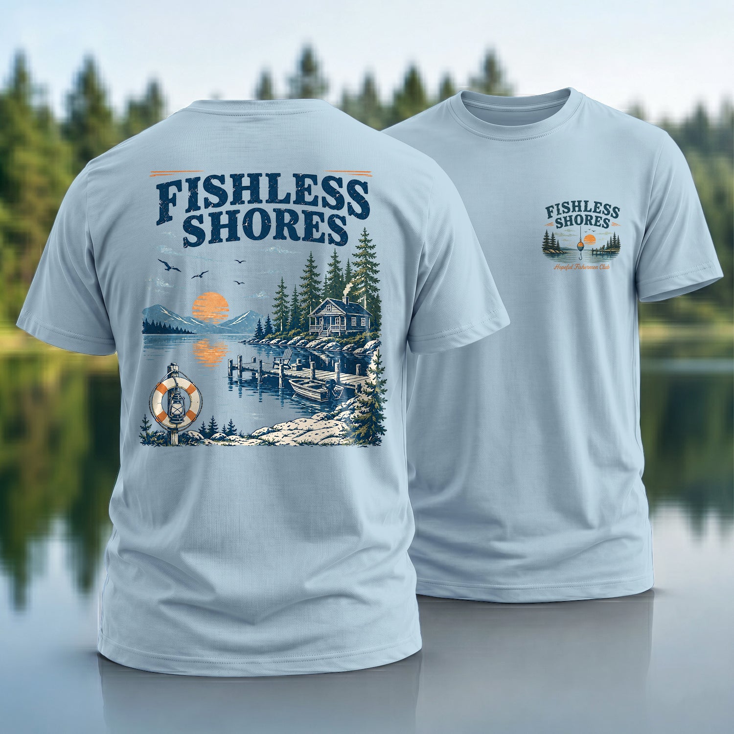 Fishless Shores T-shirt