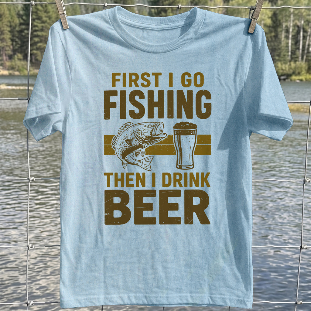 Fishing Then Beer T-Shirt