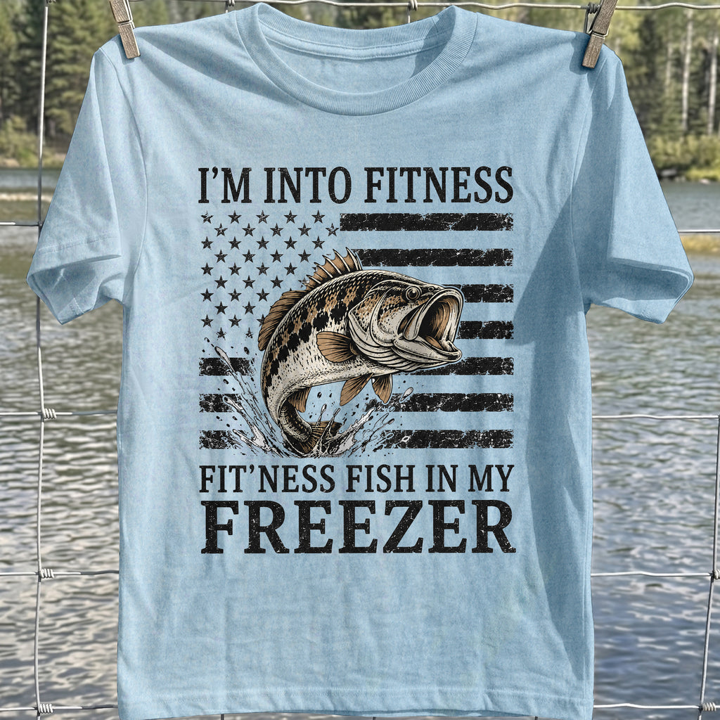 Fitness Fish Freezer T-Shirt