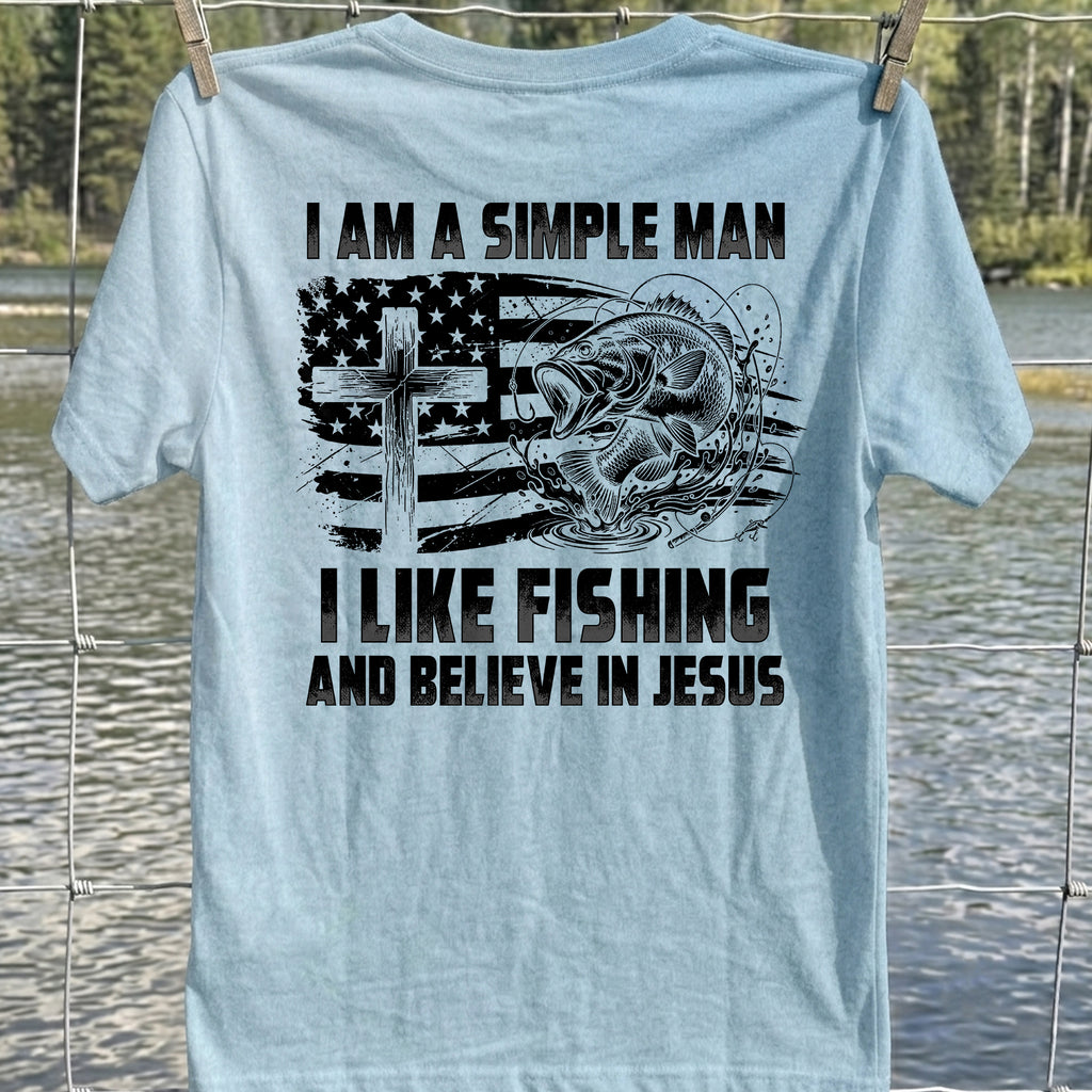 Fishing Jesus T-Shirt