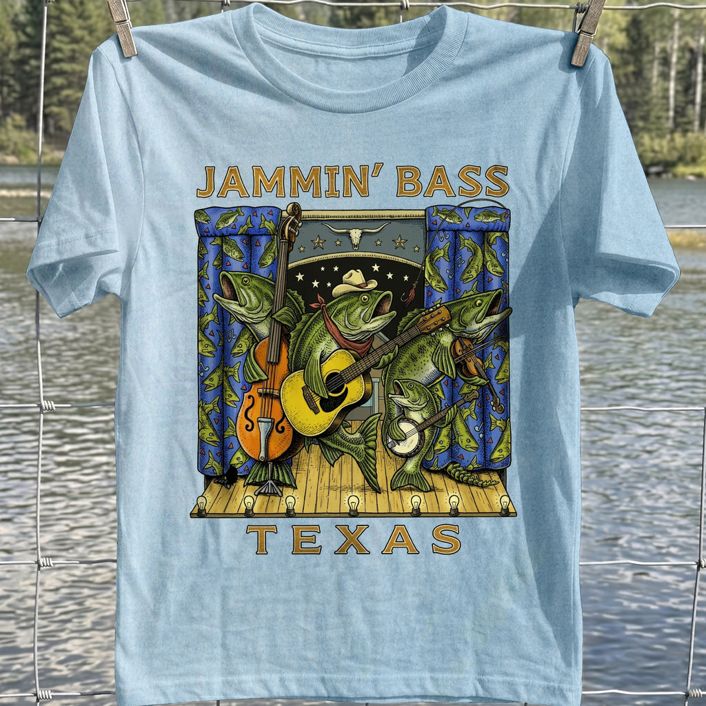 Jammin' Bass Texas T-Shirt