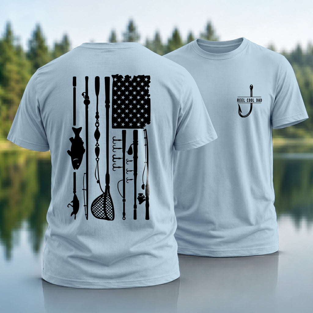 Patriotic Fishing T-Shirt