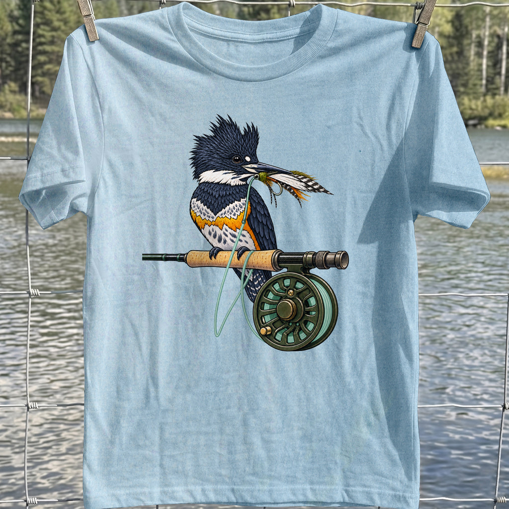 Kingfisher Fly Fishing T-Shirt
