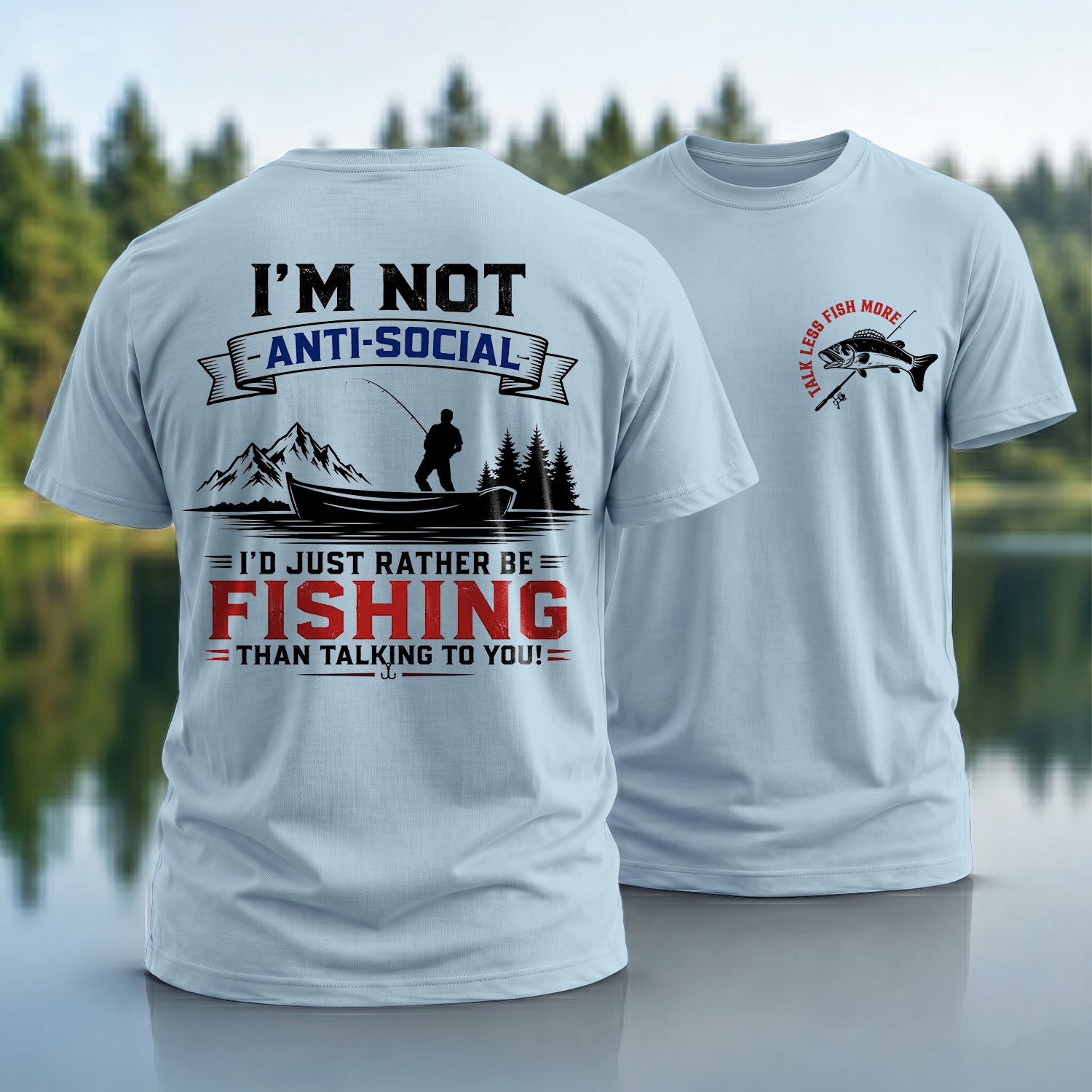 Anti Social Fishing T-Shirt