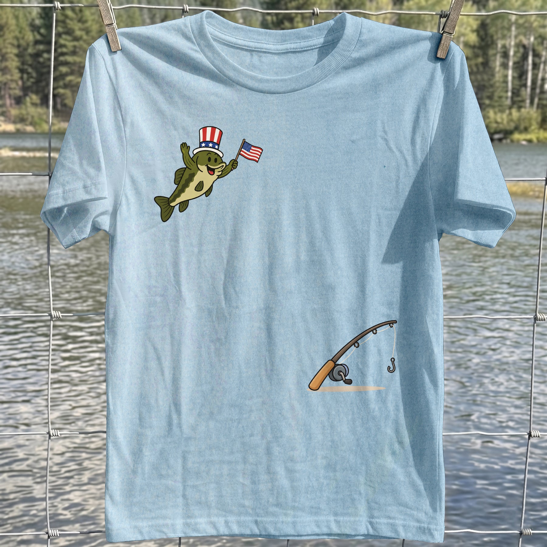 Patriotic Bass T-Shirt