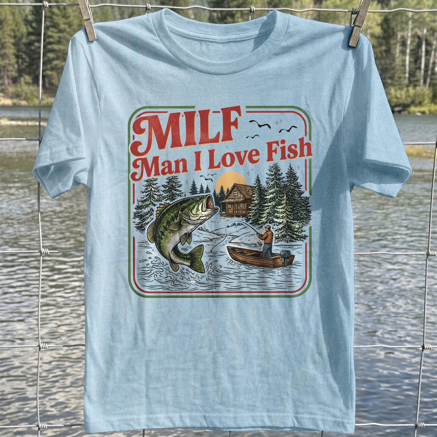 MILF Fishing Life T-Shirt