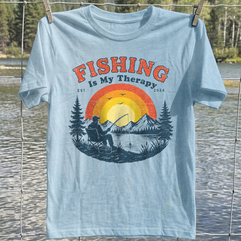 Fishing Therapy T-shirt