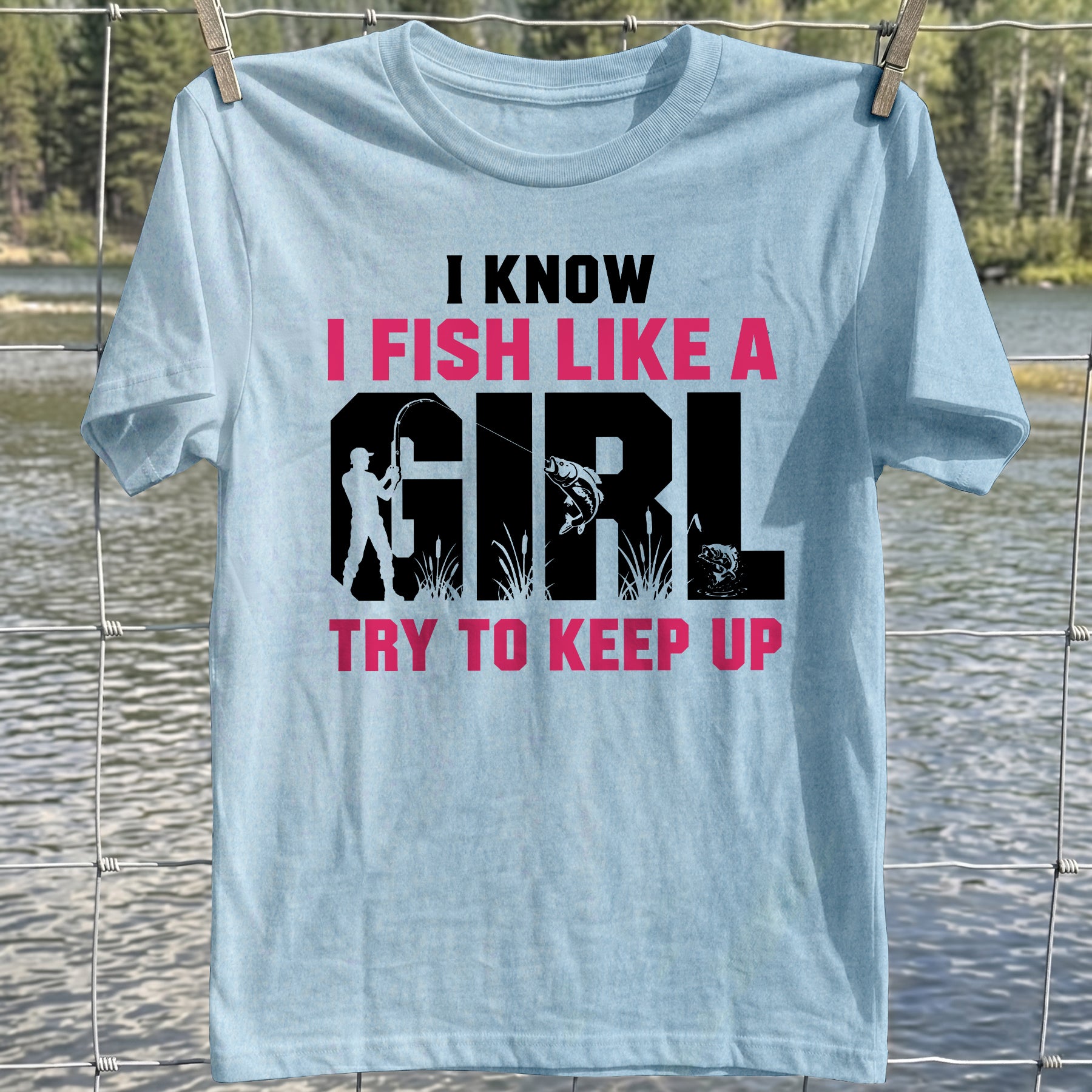 Fish Like Girl T-shirt