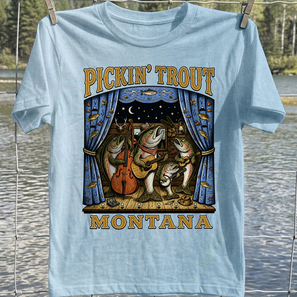 Pickin' Trout Montana T-Shirt