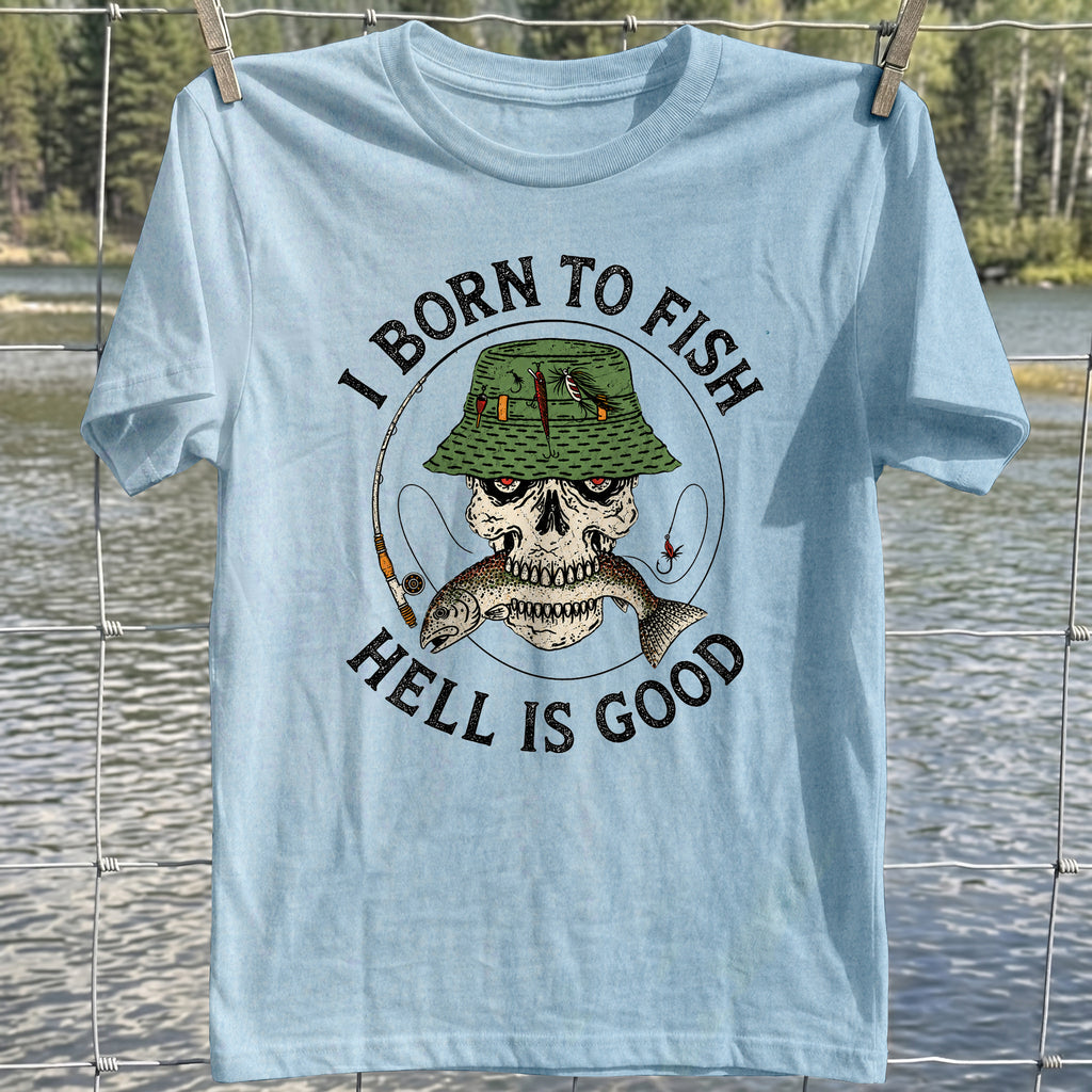 Fishing Skull T-Shirt