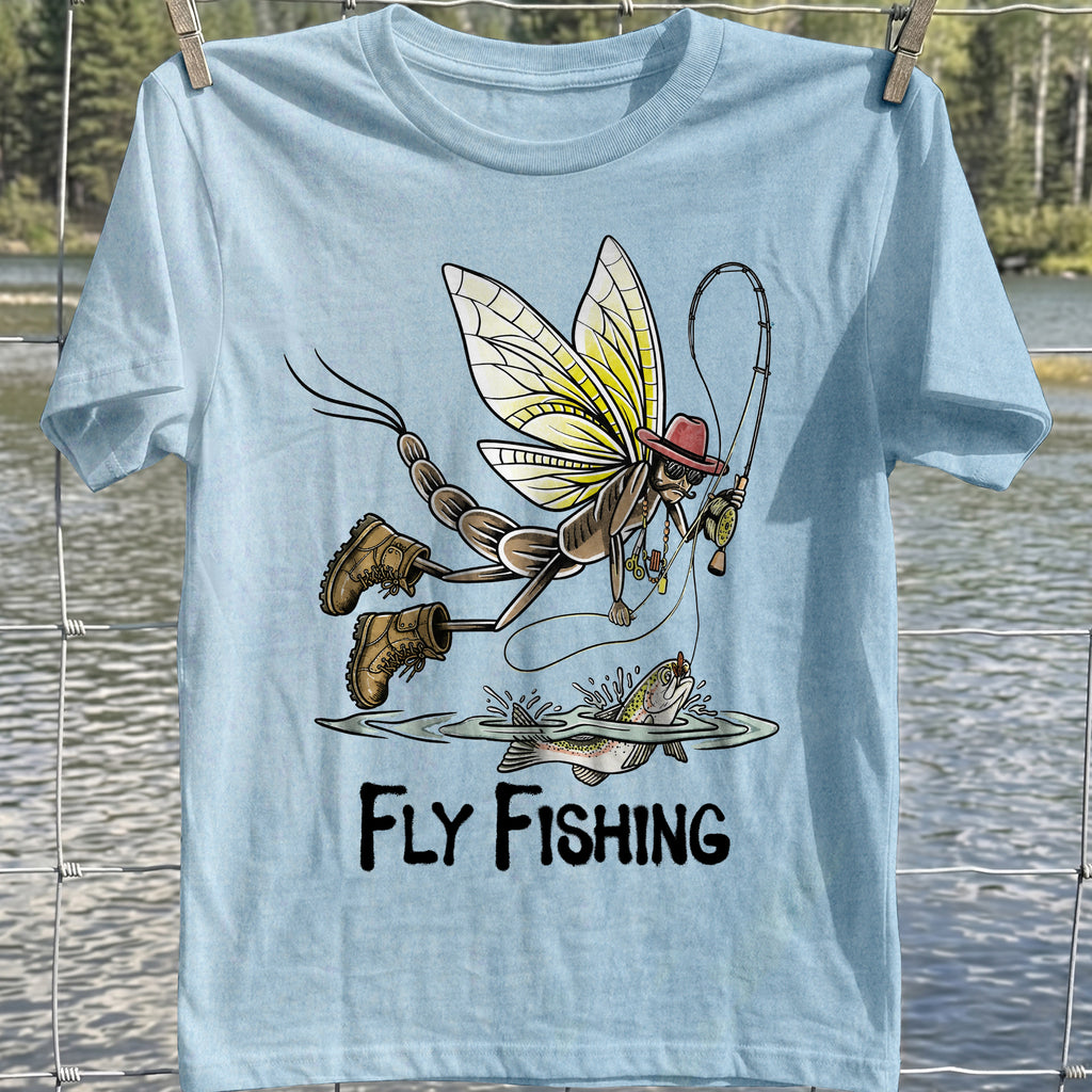 Mayfly Fly Fishing T-Shirt