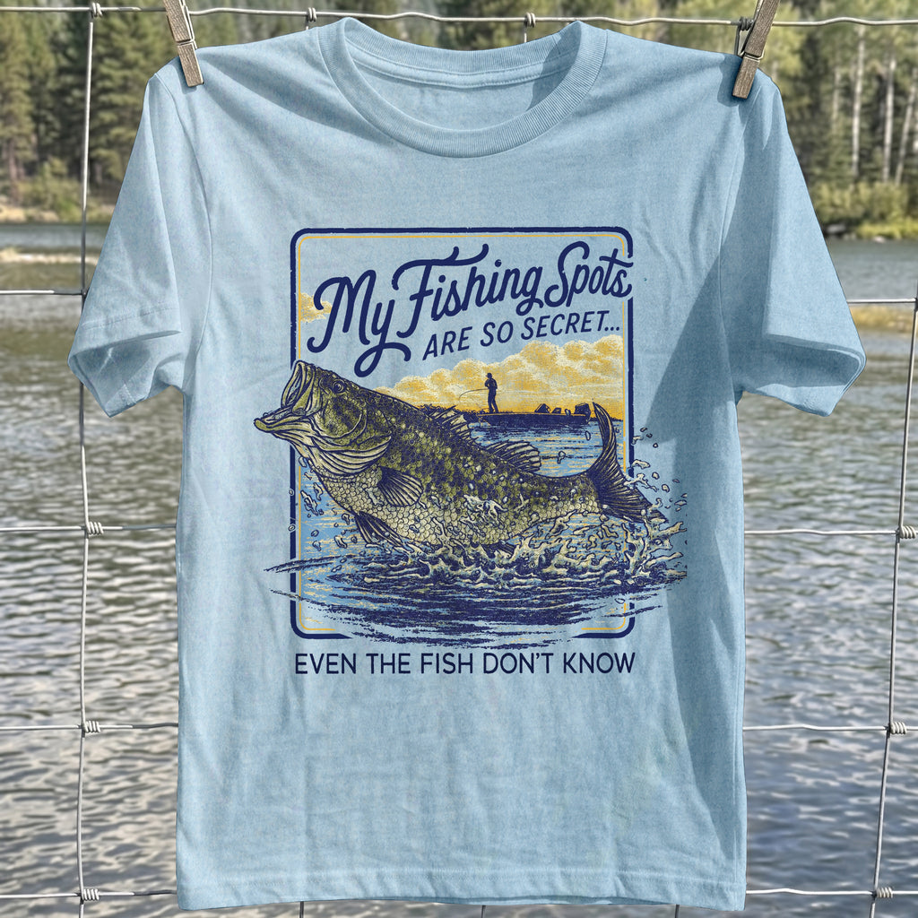 Secret Fishing Spots T-Shirt